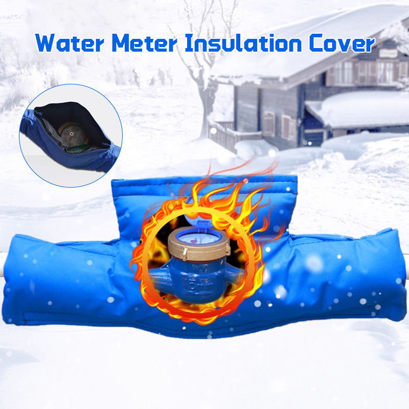 Pipe Freeze Spray - 1/3 個両面水道メーター断熱カバー耐候性 3 ウェイスプリンクラーバルブカバー屋外冬パイプ凍結防止