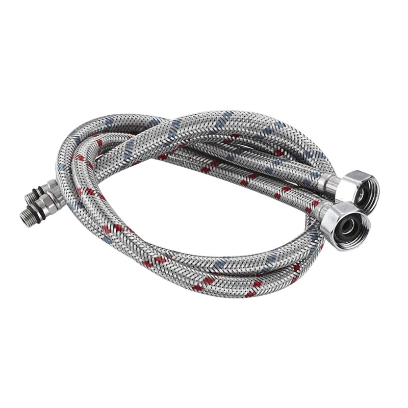 Flexible Hose Braided - 2 個 60 センチメートルフレキシブル配管パイプ G1/2 G3/8