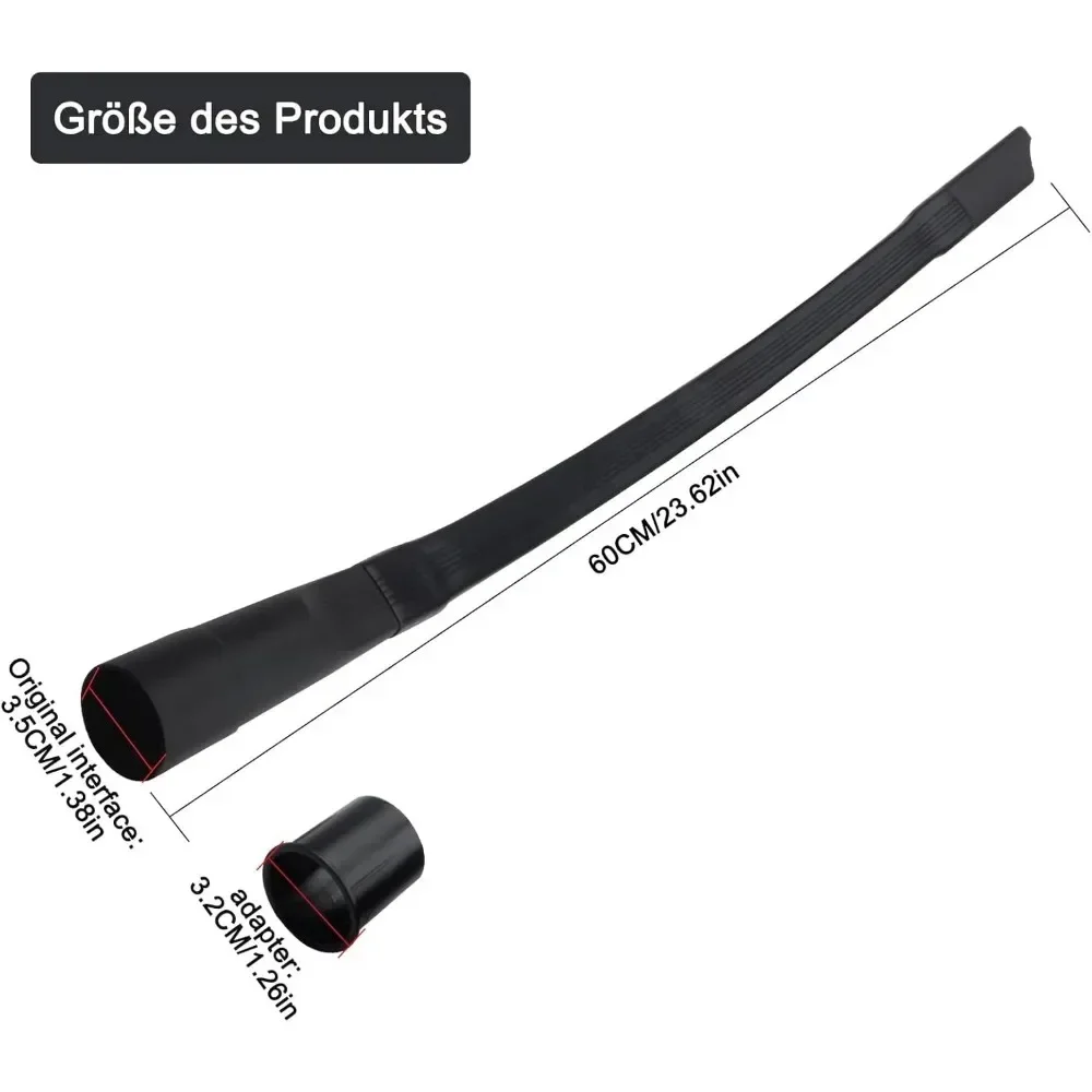 Flexible Hose Braided - 2025年ニュース 35mm-32mmホース掃除機アダプター交換ポート耐久性ブラック隙間ツールアクセサリーキットコーナーフレキシブル新