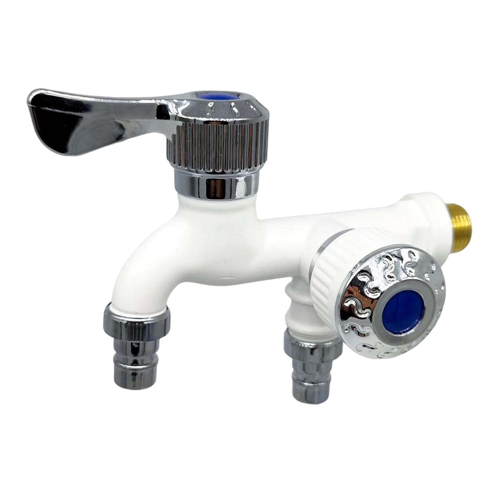 PP ダブル水出口蛇口 1/2 インチインターフェース浴室ト - Toilet Fill Valve のレビューと価格