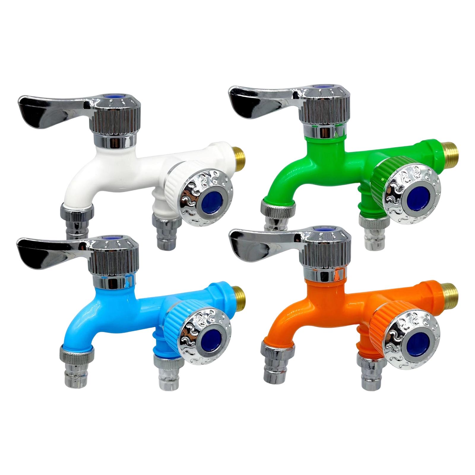 PP ダブル水出口蛇口 1/2 インチインターフェース浴室ト - Toilet Fill Valve のレビューと価格