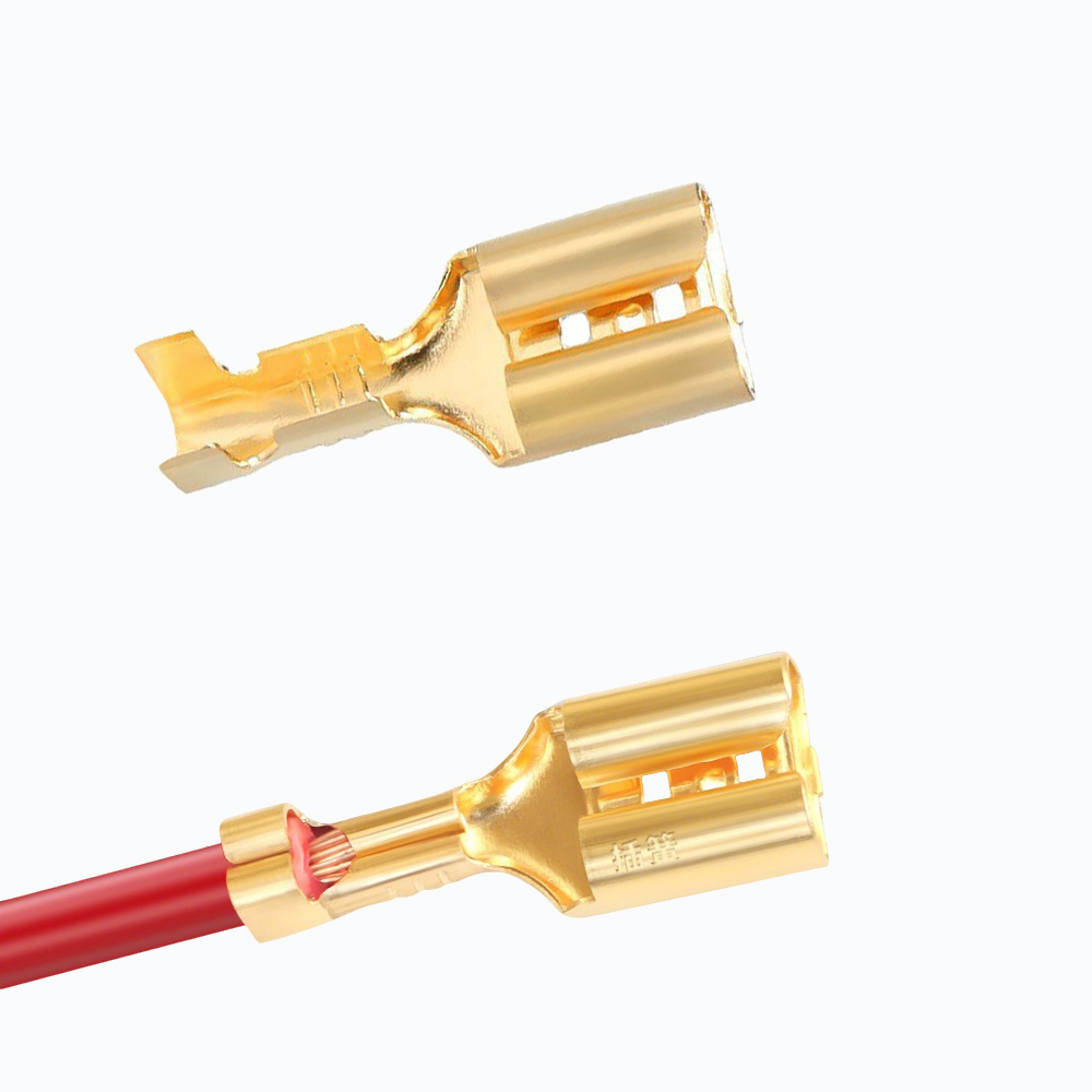 10/50/100セット フラットプッシュオンケーブルシュー - Push Fit Connector のレビューと価格